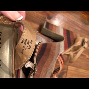 Madden girl high heels. Like new. Great with jeans